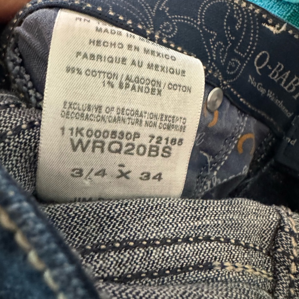 Blue Boot Cut Jeans Classic Denim Style - Picture 6 of 6